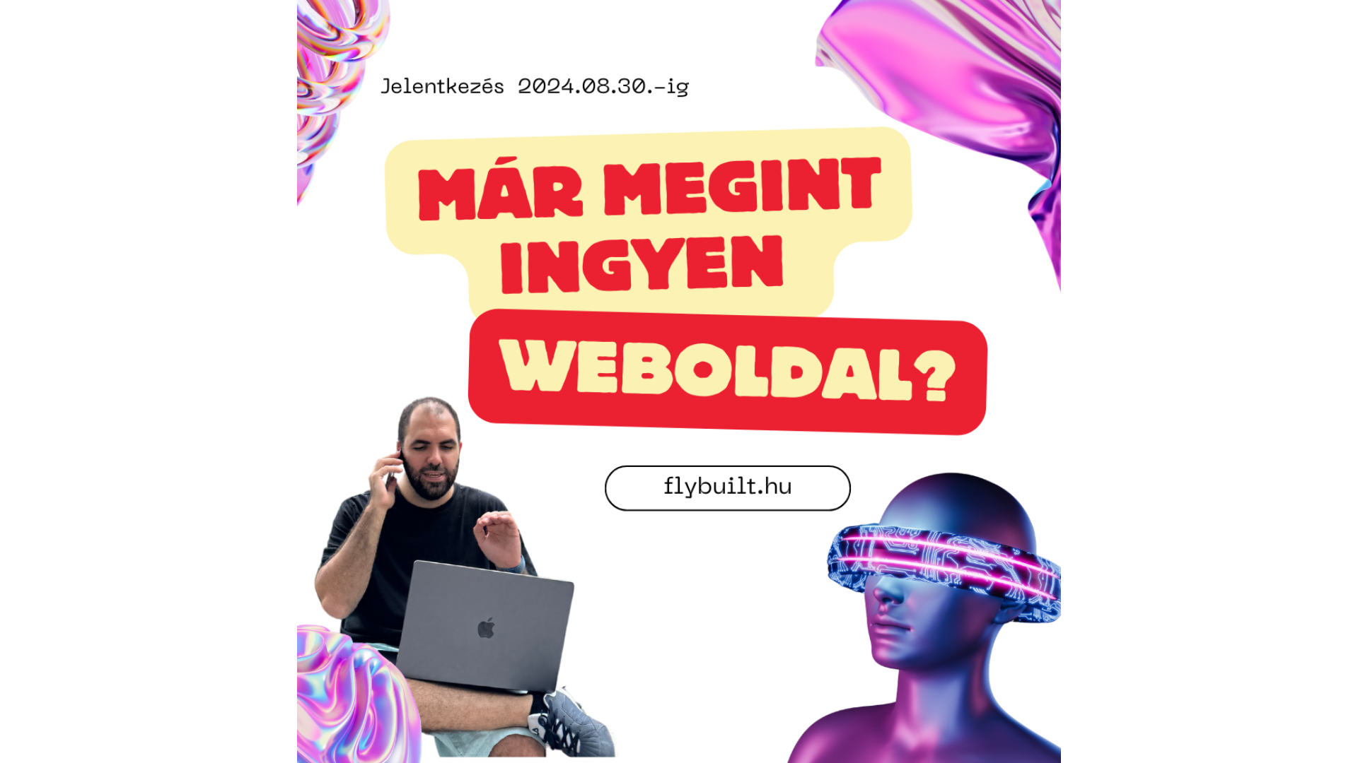 Ingyenes weboldalkészítés három magyar vállalkozásnak 2024-ben